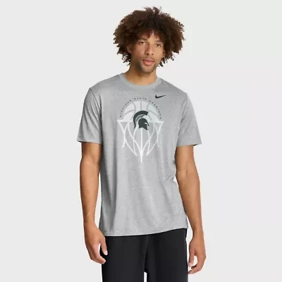 NCAA Nike Michigan State Spartans Basketball Icon Legend Dri-FIT T-Shirt