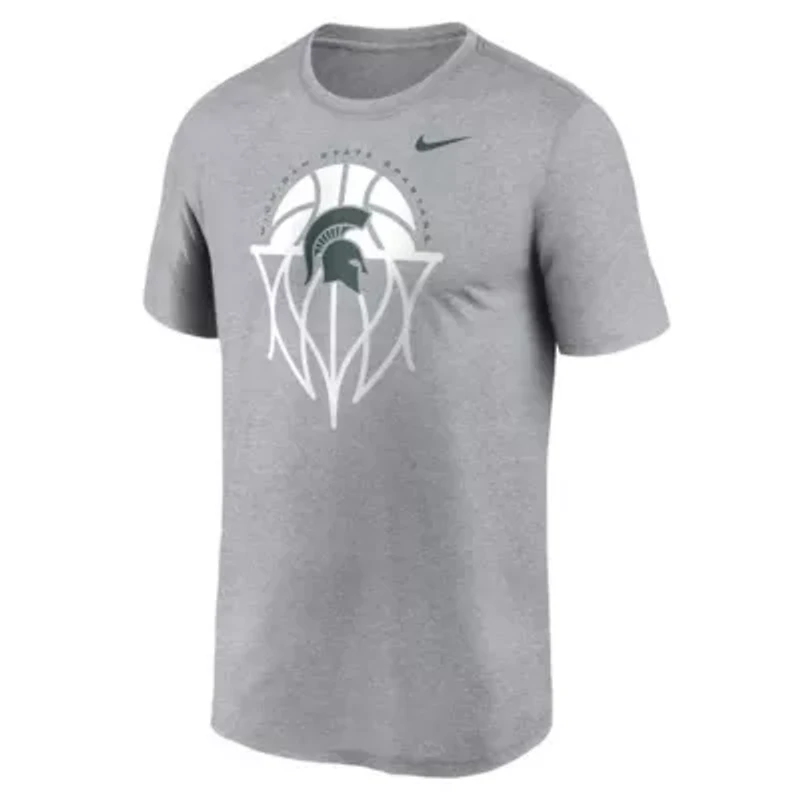 NCAA Nike Michigan State Spartans Basketball Icon Legend Dri-FIT T-Shirt