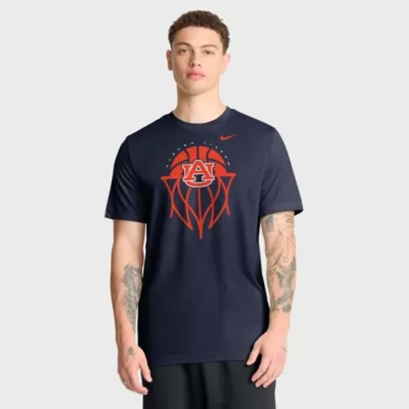 NCAA Nike Auburn Tigers Basketball Icon Legend Dri-FIT T-Shirt
