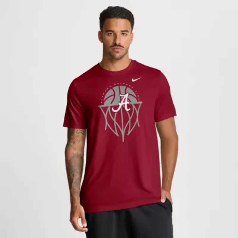 Alabama Crimson Tide NCAA Nike Basketball Icon Legend Dri-FIT T-Shirt