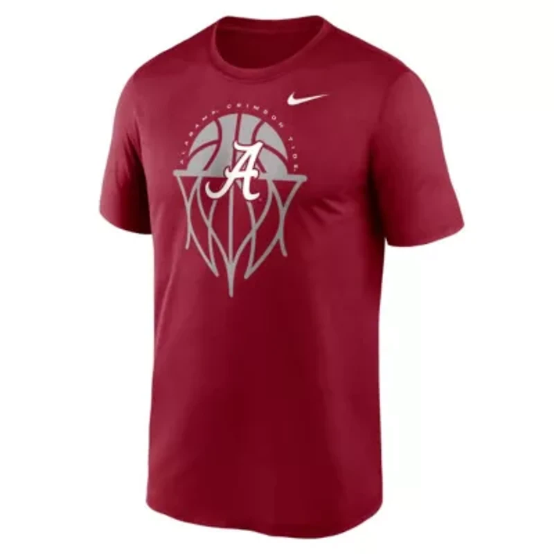 Alabama Crimson Tide NCAA Nike Basketball Icon Legend Dri-FIT T-Shirt