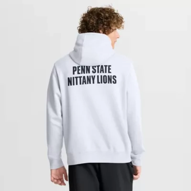 NCAA Nike Penn State Nittany Lions Basketball Two-Hit Club Fleece Pullover Hoodie