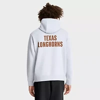 NCAA Nike Texas Longhorns Basketball Two-Hit Club Fleece Pullover Hoodie
