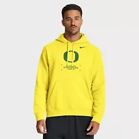 NCAA Nike Oregon Ducks Basketball Two-Hit Club Fleece Pullover Hoodie