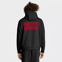 NCAA Nike Ohio State Buckeyes Basketball Two-Hit Club Fleece Pullover Hoodie