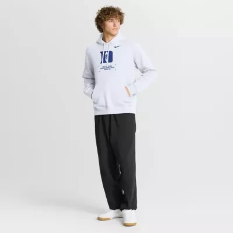Duke Blue Devils NCAA Nike Basketball Two-Hit Club Fleece Pullover Hoodie