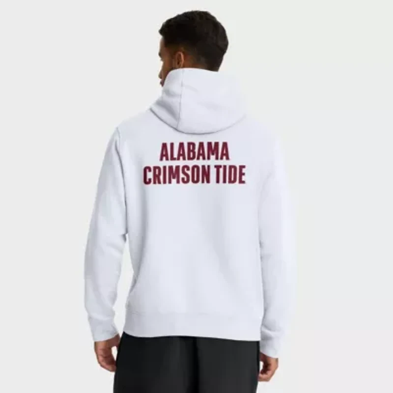 Alabama Crimson Tide NCAA Nike Basketball Two-Hit Club Fleece Pullover Hoodie