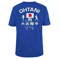 MLB Shohei Ohtani Los Angeles Dodgers Japan Flag T-Shirt