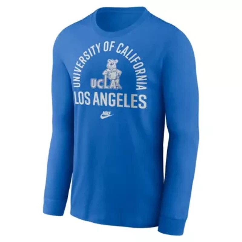 NCAA Nike UCLA Bruins Legacy Arched Logo Long Sleeve T-Shirt