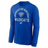 NCAA Nike Kentucky Wildcats Legacy Arched Logo Long Sleeve T-Shirt