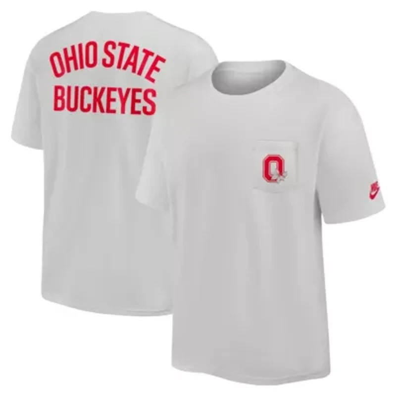 NCAA Nike Ohio State Buckeyes Legacy 2-Hit Max90 Pocket T-Shirt