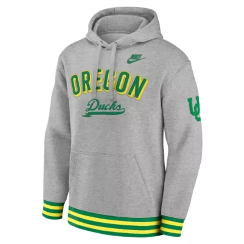 NCAA Nike Oregon Ducks Legacy Retro Pullover Hoodie