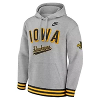 NCAA Nike Iowa Hawkeyes Legacy Retro Pullover Hoodie