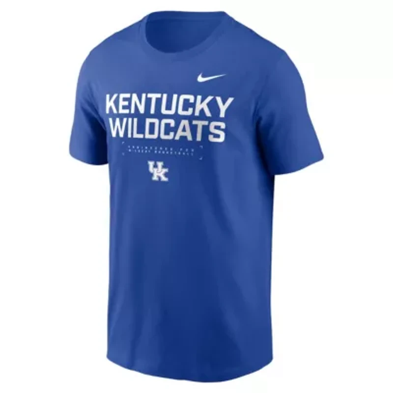 NCAA Nike Kentucky Wildcats 2025 Courtside Basketball Performance T-Shirt