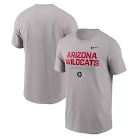 NCAA Nike Arizona Wildcats 2025 Courtside Basketball Performance T-Shirt