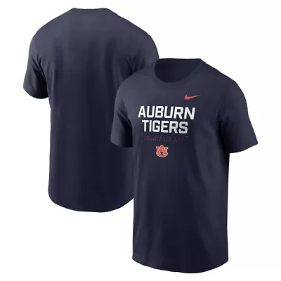 NCAA Nike Auburn Tigers 2025 Courtside Basketball Performance T-Shirt