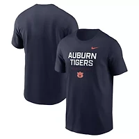 NCAA Nike Auburn Tigers 2025 Courtside Basketball Performance T-Shirt