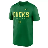 NCAA Nike Oregon Ducks 2025 Courtside Basketball Legend Dri-FIT T-Shirt