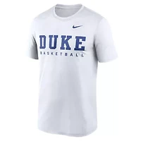Duke Blue Devils NCAA Nike 2025 Courtside Basketball Legend Dri-FIT T-Shirt