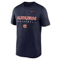 NCAA Nike Auburn Tigers 2025 Courtside Basketball Legend Dri-FIT T-Shirt