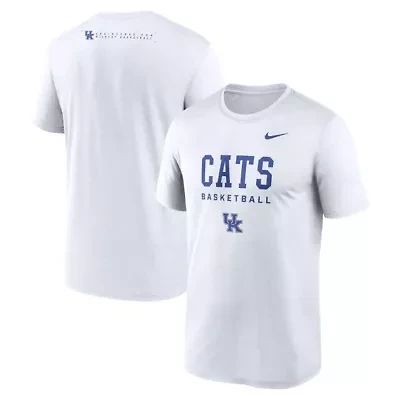 NCAA Nike Kentucky Wildcats 2025 Courtside Basketball Legend Dri-FIT T-Shirt