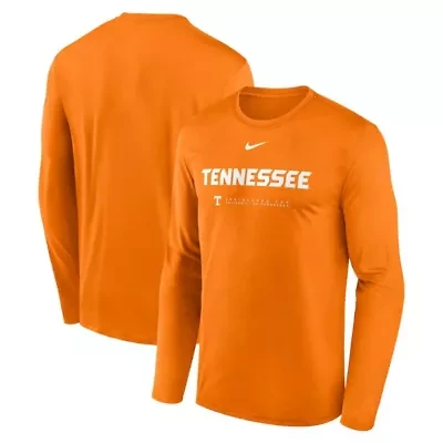 NCAA Nike Tennessee Volunteers 2025 Courtside Basketball Shootaround Legend Dri-FIT Long Sleeve T-Shirt