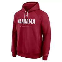 Alabama Crimson Tide NCAA Nike 2025 Courtside Basketball Practice Raglan Dri-FIT Hoodie