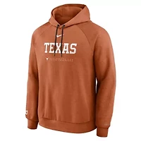 NCAA Nike Texas Longhorns 2025 Courtside Basketball Practice Raglan Dri-FIT Hoodie