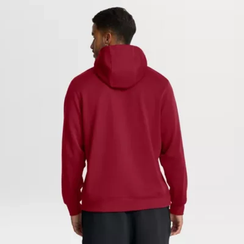 Alabama Crimson Tide NCAA Nike 2025 Coaches Premium Dri-FIT Quarter-Zip Hoodie