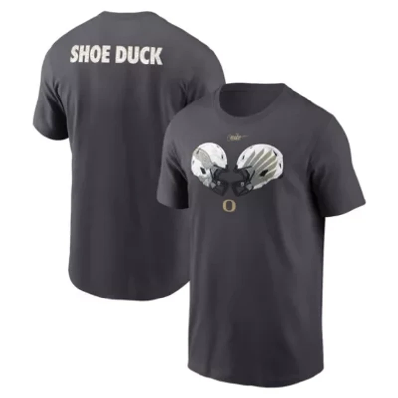 NCAA Nike Oregon Ducks Shoe Duck Unstoppable Force Dri-FIT T-Shirt