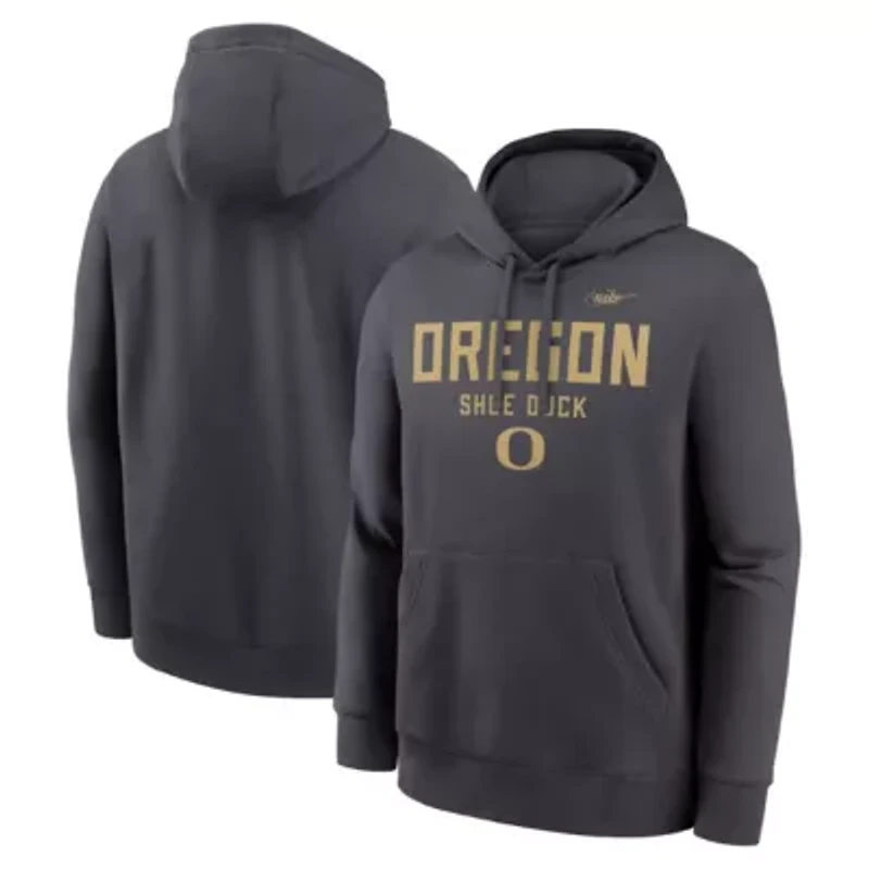 NCAA Nike Oregon Ducks Shoe Duck Club Fleece Hoodie