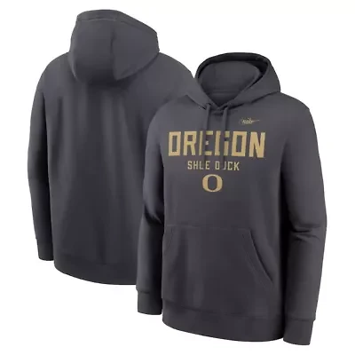 NCAA Nike Oregon Ducks Shoe Duck Club Fleece Hoodie