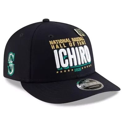 MLB Ichiro Suzuki Seattle Mariners 2025 Baseball Hall of Fame Low 9FIFTY Snapback Hat
