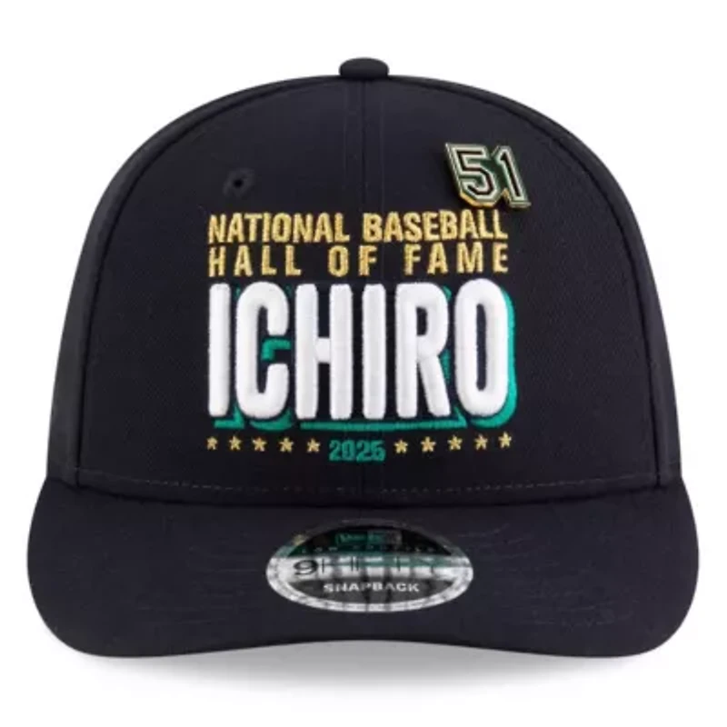 MLB Ichiro Suzuki Seattle Mariners 2025 Baseball Hall of Fame Low 9FIFTY Snapback Hat