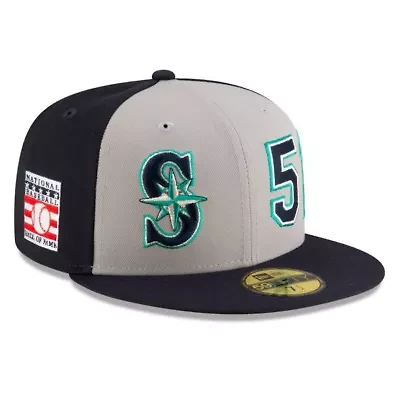 MLB Ichiro Suzuki Navy/Gray Seattle Mariners 2025 Baseball Hall of Fame 59FIFTY Fitted Hat