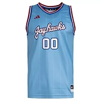 NCAA #00 Light Kansas Jayhawks Replica Swingman Jersey
