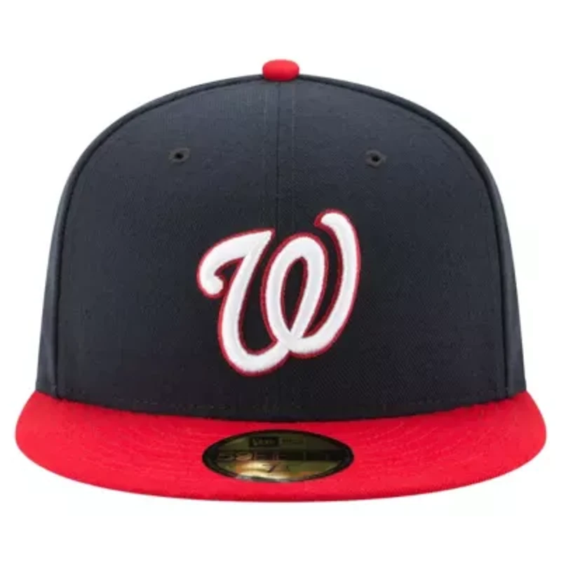 MLB Navy/Red Washington Nationals 20th Anniversary 59FIFTY Fitted Hat