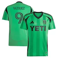 MLS Brandon Vazquez Austin FC 2025 The Heartbeat Kit Replica Player Jersey