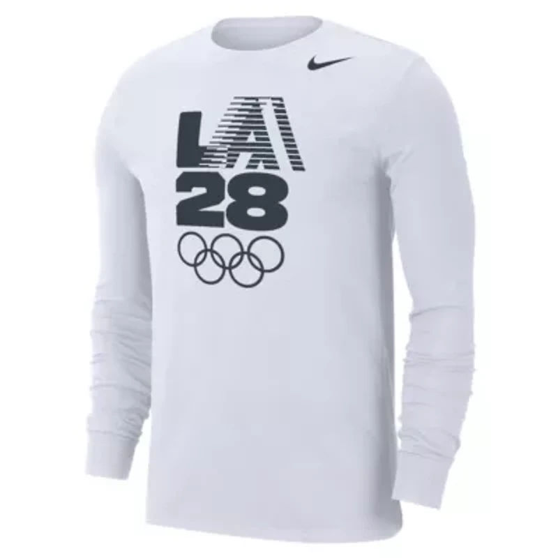 IOC Nike LA28 Summer Olympics Team Issue Velocity Dri-FIT Long Sleeve T-Shirt
