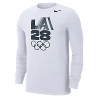 IOC Nike LA28 Summer Olympics Team Issue Velocity Dri-FIT Long Sleeve T-Shirt