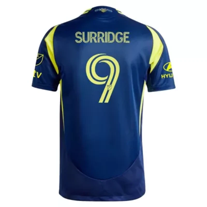 MLS Sam Surridge Nashville SC 2025 The Heart Of Kit Authentic Player Jersey