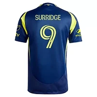 MLS Sam Surridge Nashville SC 2025 The Heart Of Kit Authentic Player Jersey
