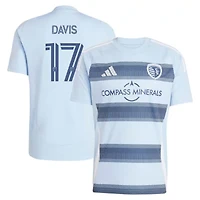 MLS Jake Davis Light Sporting Kansas City 2025 One KC Replica Player Jersey