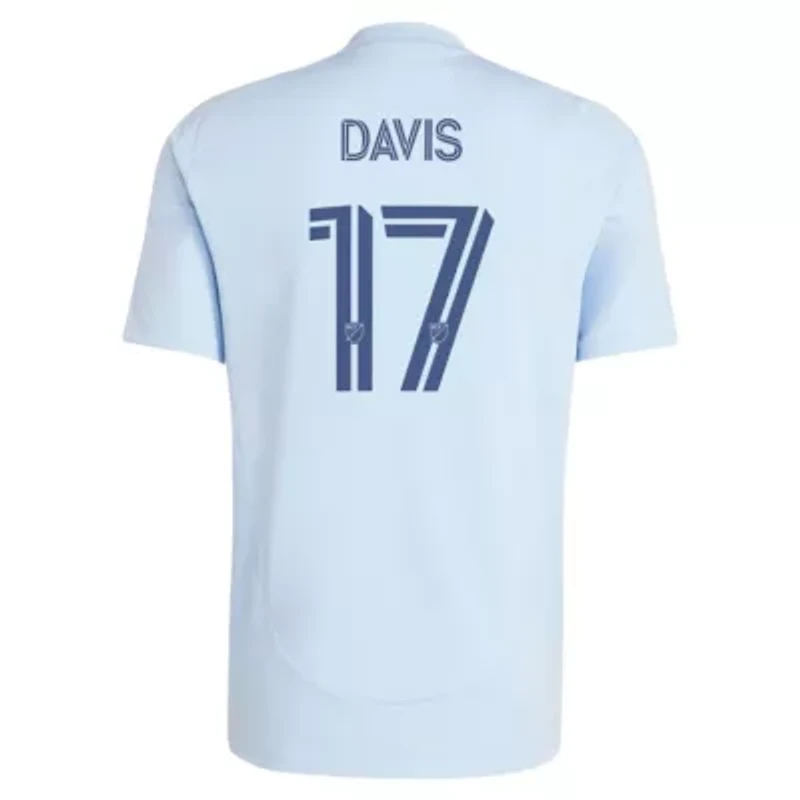MLS Jake Davis Light Sporting Kansas City 2025 One KC Replica Player Jersey