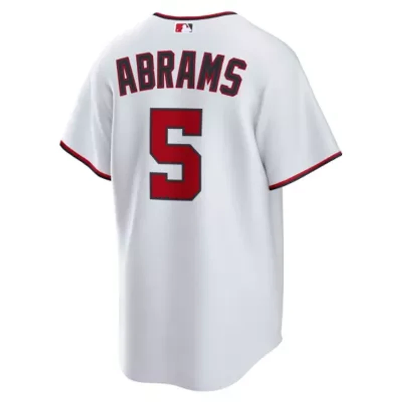 MLB Nike CJ Abrams Washington Nationals Home Replica Jersey
