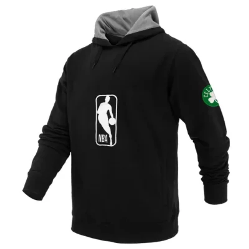NBA Unisex Boston Celtics Logoman Shadow Collection Pullover Hoodie