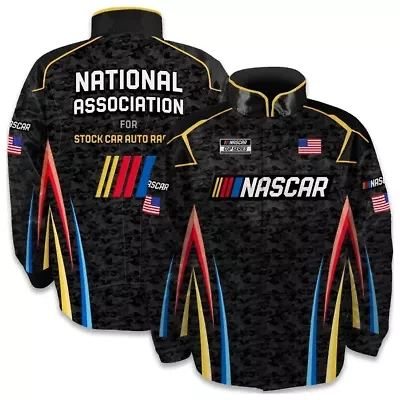 NASCAR Full-Snap Nylon Uniform Jacket