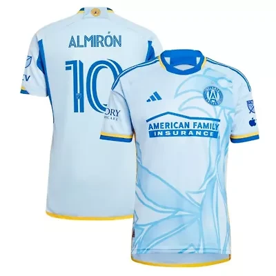 MLS Miguel Almiron Light Atlanta United FC 2024 The Resurgens Kit Authentic Player Jersey