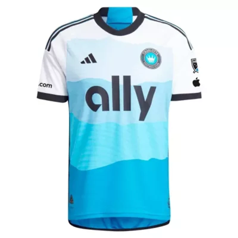 MLS Wilfried Zaha Charlotte FC 2024 The Carolina Kit: Explore Authentic Player Jersey