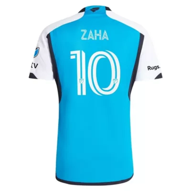 MLS Wilfried Zaha Charlotte FC 2024 The Carolina Kit: Explore Authentic Player Jersey